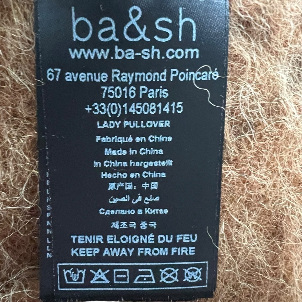 ba&sh - NWT Fill Cuddly Alpaca Sweater Sz M - Picture 13 of 16